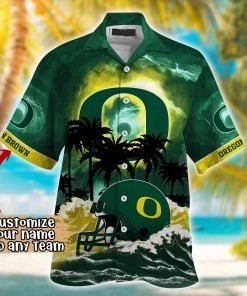 Oregon Ducks NCAA Best Hawaiian Shirt Ever- Customize Any Team Any League