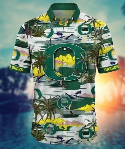 Oregon Ducks NCAA Flower Hawaii Shirt For Fans Ver 18