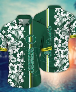 Oregon Ducks NCAA Flower Hawaii Shirt For Fans Ver 20
