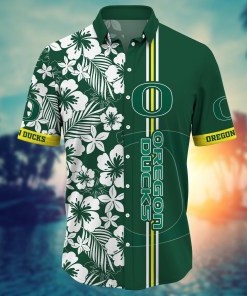 Oregon Ducks NCAA Flower Hawaii Shirt For Fans Ver 20