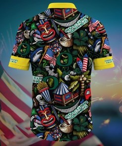 Oregon Ducks NCAA Flower Hawaii Shirt For Fans Ver 25