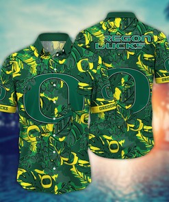 Oregon Ducks NCAA Flower Hawaii Shirt For Fans Ver 29