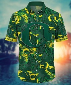 Oregon Ducks NCAA Flower Hawaii Shirt For Fans Ver 29
