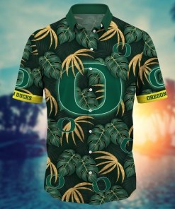 Oregon Ducks NCAA Flower Hawaii Shirt For Fans Ver 30