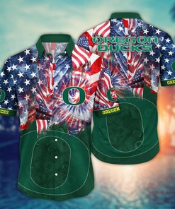 Oregon Ducks NCAA Flower Hawaii Shirt For Fans Ver 31