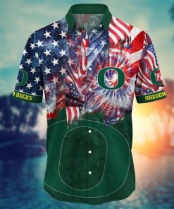 Oregon Ducks NCAA Flower Hawaii Shirt For Fans Ver 31