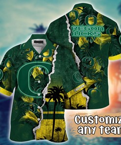Oregon Ducks NCAA Flower Hawaii Shirt For Fans Ver 32