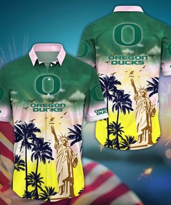 Oregon Ducks NCAA Flower Hawaii Shirt For Fans Ver 36