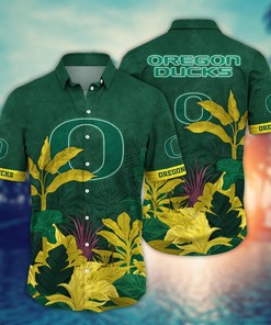 Oregon Ducks NCAA Flower Hawaii Shirt For Fans Ver 5