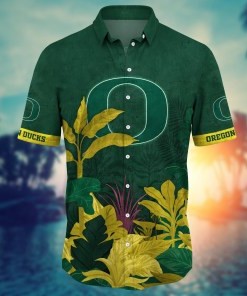 Oregon Ducks NCAA Flower Hawaii Shirt For Fans Ver 5