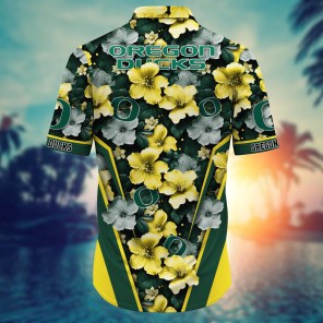 Oregon Ducks NCAA Hawaiian Shirt, Aloha Shirt Ver 2