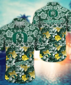 Oregon Ducks NCAA Hawaiian Shirt Gift For Fan
