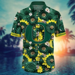 Oregon Ducks NCAA Hawaiian Shirt for This Summer Customize Shirt Any Team