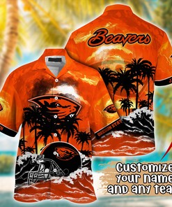 Oregon State Beavers NCAA Best Hawaiian Shirt Ever- Customize Any Team Any League