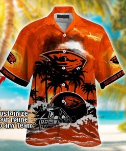 Oregon State Beavers NCAA Best Hawaiian Shirt Ever- Customize Any Team Any League