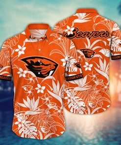 Oregon State Beavers NCAA Flower Hawaii Shirt For Fans Ver 12