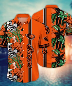 Oregon State Beavers NCAA Flower Hawaii Shirt For Fans Ver 13