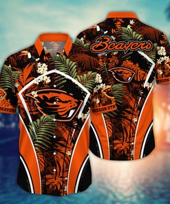 Oregon State Beavers NCAA Flower Hawaii Shirt For Fans Ver 14
