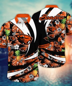 Oregon State Beavers NCAA Flower Hawaii Shirt For Fans Ver 15