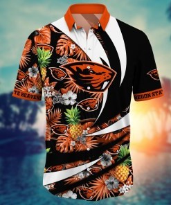 Oregon State Beavers NCAA Flower Hawaii Shirt For Fans Ver 15