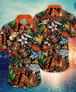 Oregon State Beavers NCAA Flower Hawaii Shirt For Fans Ver 16