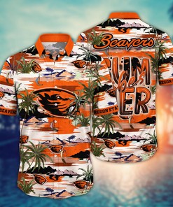 Oregon State Beavers NCAA Flower Hawaii Shirt For Fans Ver 18