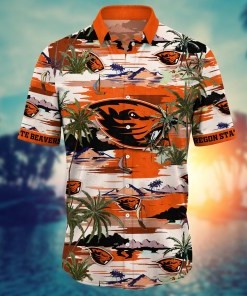 Oregon State Beavers NCAA Flower Hawaii Shirt For Fans Ver 18