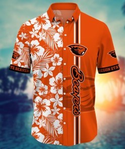 Oregon State Beavers NCAA Flower Hawaii Shirt For Fans Ver 19
