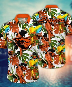 Oregon State Beavers NCAA Flower Hawaii Shirt For Fans Ver 2