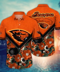 Oregon State Beavers NCAA Flower Hawaii Shirt For Fans Ver 20