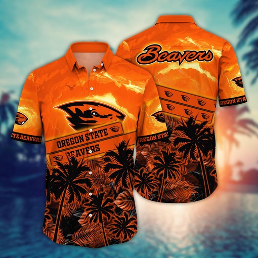 Oregon State Beavers NCAA Flower Hawaii Shirt For Fans Ver 21