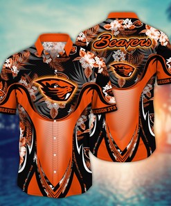 Oregon State Beavers NCAA Flower Hawaii Shirt For Fans Ver 22