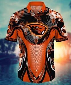 Oregon State Beavers NCAA Flower Hawaii Shirt For Fans Ver 22