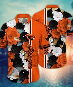Oregon State Beavers NCAA Flower Hawaii Shirt For Fans Ver 23