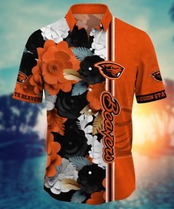 Oregon State Beavers NCAA Flower Hawaii Shirt For Fans Ver 23