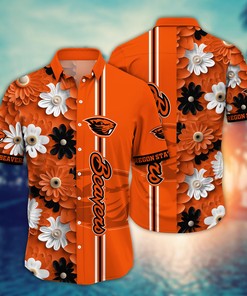 Oregon State Beavers NCAA Flower Hawaii Shirt For Fans Ver 25