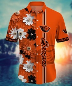 Oregon State Beavers NCAA Flower Hawaii Shirt For Fans Ver 25