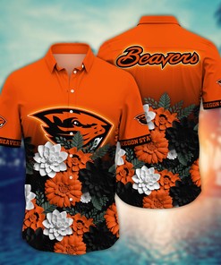 Oregon State Beavers NCAA Flower Hawaii Shirt For Fans Ver 26
