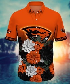 Oregon State Beavers NCAA Flower Hawaii Shirt For Fans Ver 26