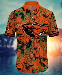 Oregon State Beavers NCAA Flower Hawaii Shirt For Fans Ver 27
