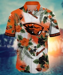Oregon State Beavers NCAA Flower Hawaii Shirt For Fans Ver 28
