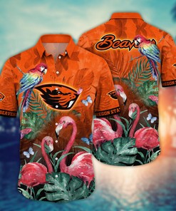 Oregon State Beavers NCAA Flower Hawaii Shirt For Fans Ver 29