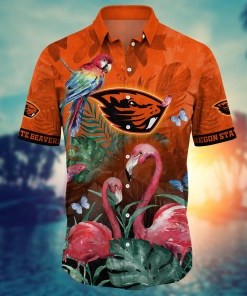 Oregon State Beavers NCAA Flower Hawaii Shirt For Fans Ver 29
