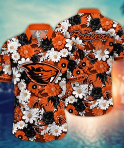 Oregon State Beavers NCAA Flower Hawaii Shirt For Fans Ver 3