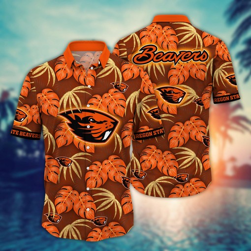 Oregon State Beavers NCAA Flower Hawaii Shirt For Fans Ver 30