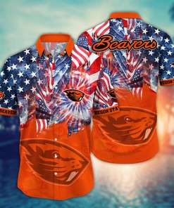 Oregon State Beavers NCAA Flower Hawaii Shirt For Fans Ver 31