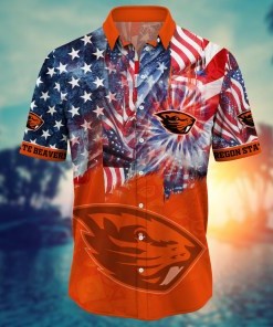 Oregon State Beavers NCAA Flower Hawaii Shirt For Fans Ver 31
