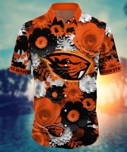 Oregon State Beavers NCAA Flower Hawaii Shirt For Fans Ver 35