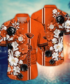 Oregon State Beavers NCAA Flower Hawaii Shirt For Fans Ver 36