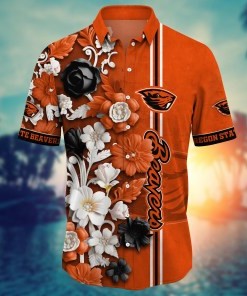 Oregon State Beavers NCAA Flower Hawaii Shirt For Fans Ver 36
